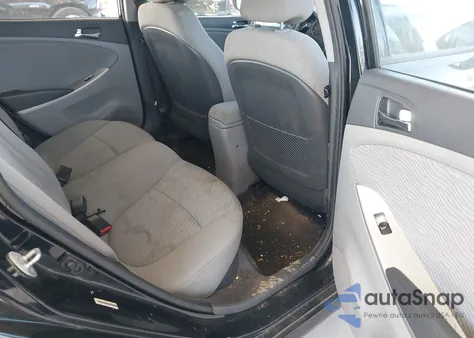 2013 Hyundai Accent Gls from USA, damaged, VIN KMHCU4AE8DU578490